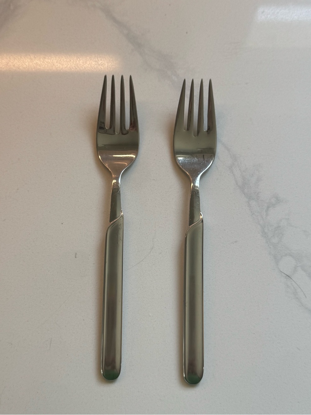 2 WMF Cromargan STYLAR Stainless Steel Salad Fork forks 18/10 Singapore
